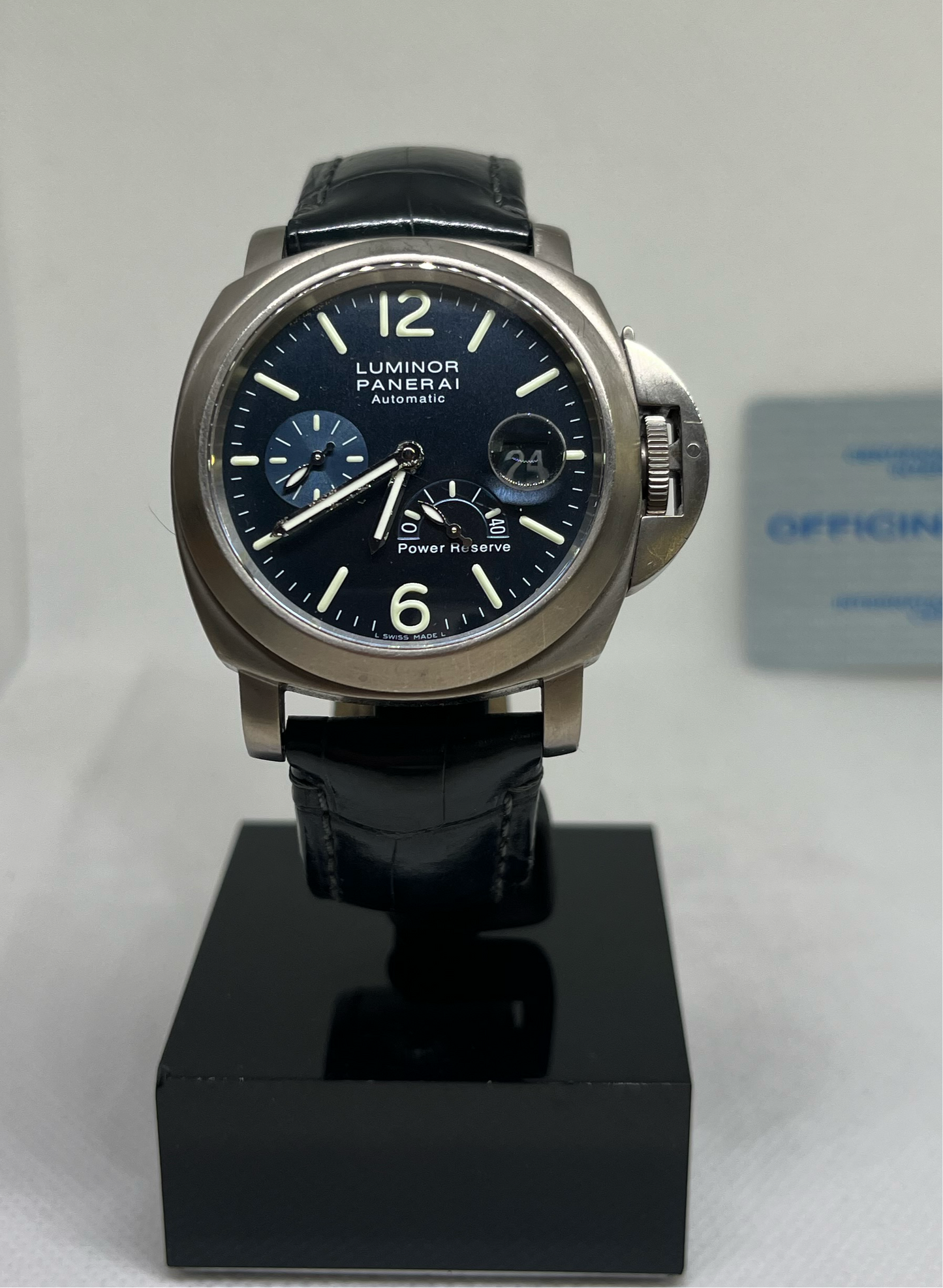 Panerai Luminor Power Reserve titane. PAM00093