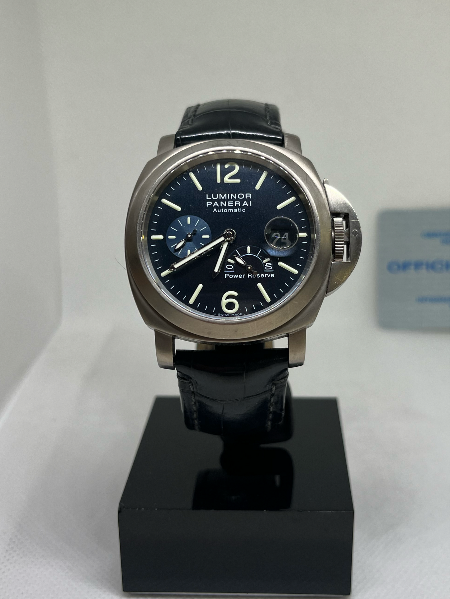 Panerai Luminor Power Reserve titane. PAM00093