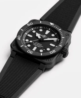 BR 03 DIVER BLACK MATTE CERAMIC