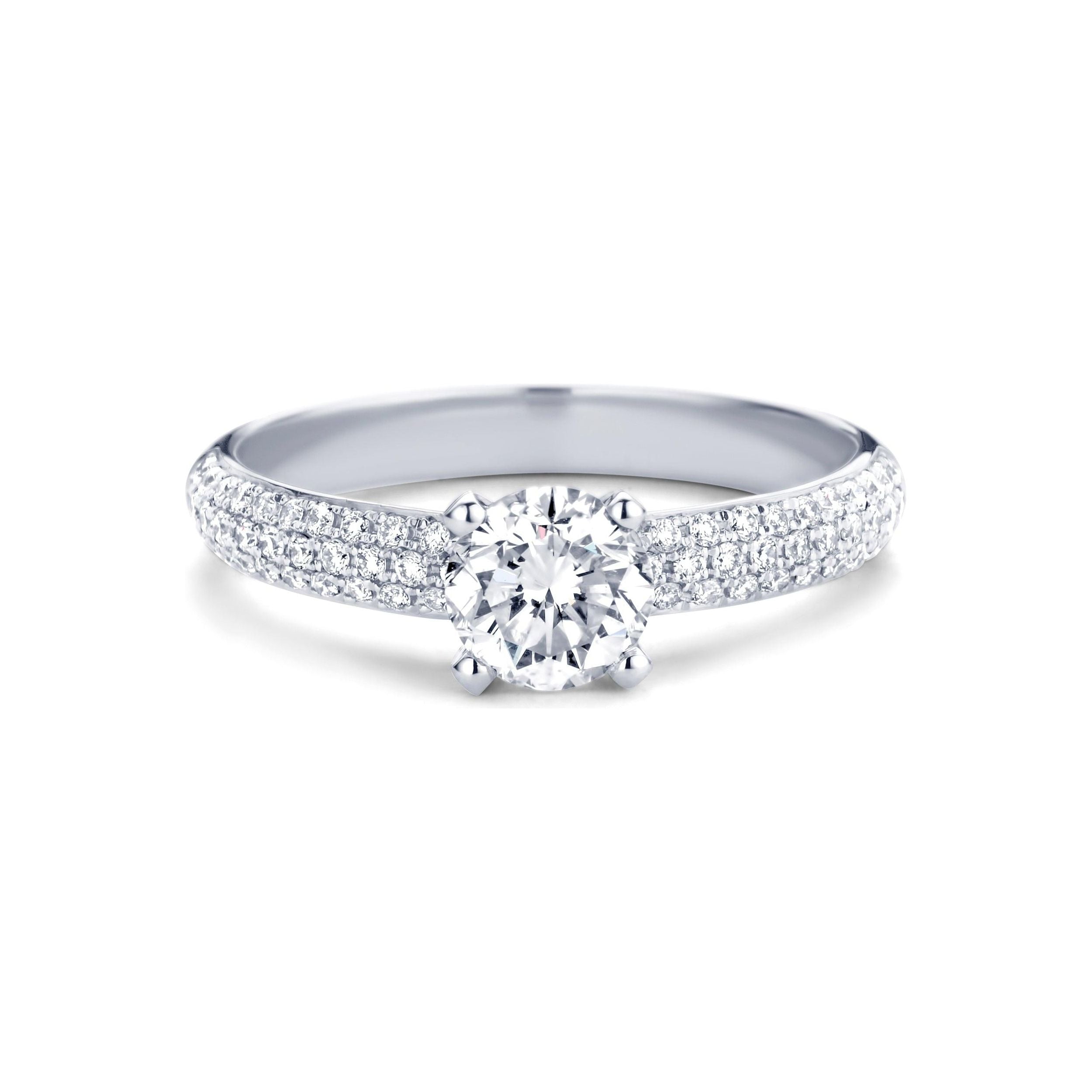 Brunott Signature Ring R6003 Pavé Medium W/SI