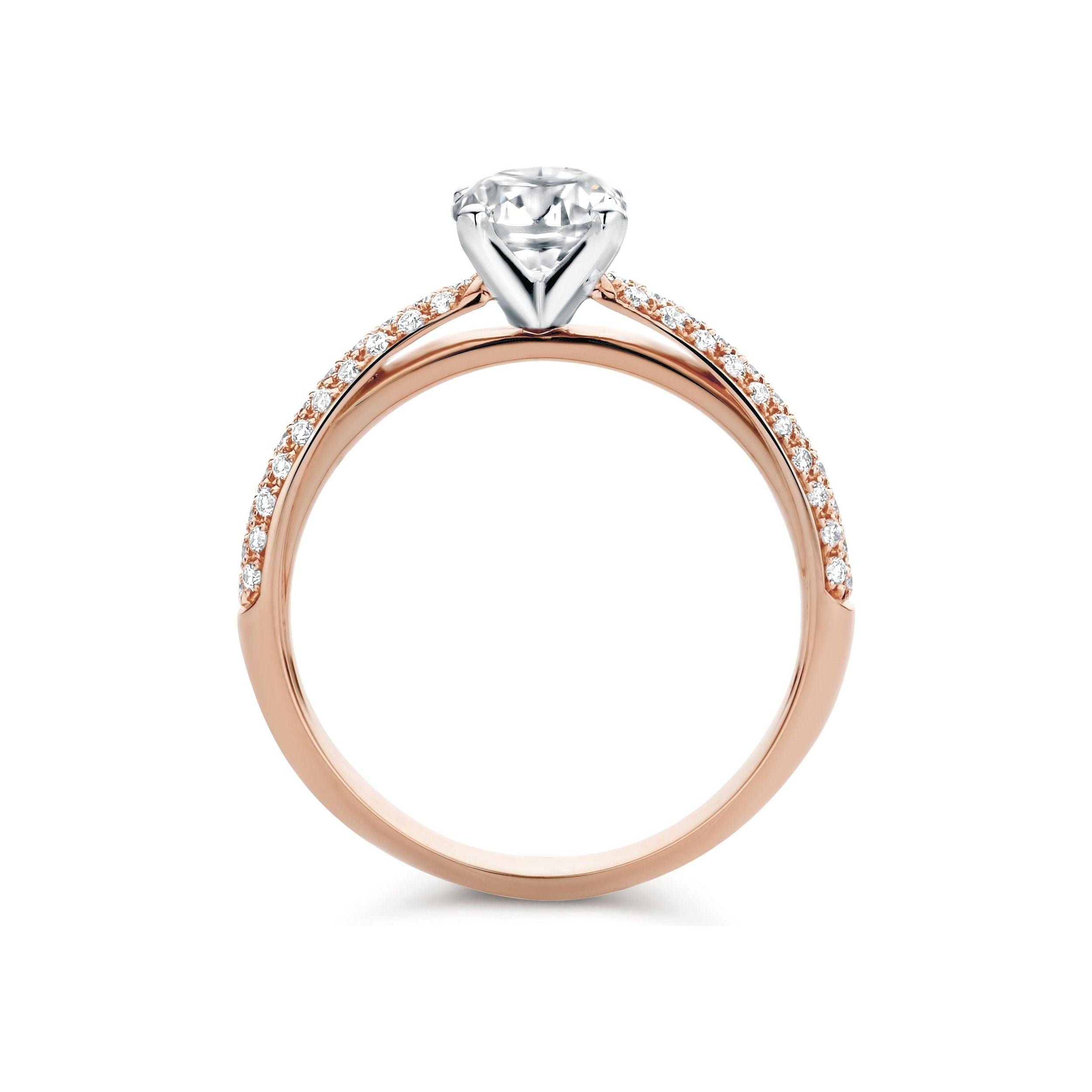 Brunott Signature ring R6004 Pavé Large WS/I