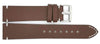 Horlogeband - BBS exclusief - Echt kalfsleer - Donker bruin