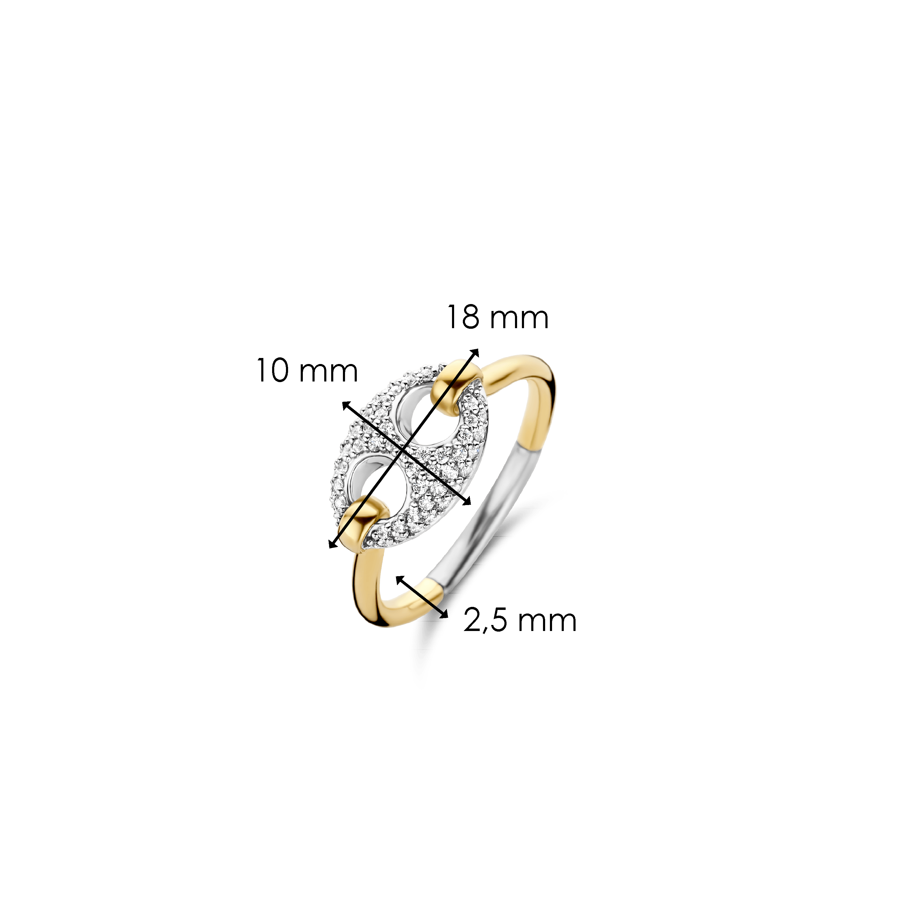 TI SENTO Ring 12257ZY - Brunott Juwelier